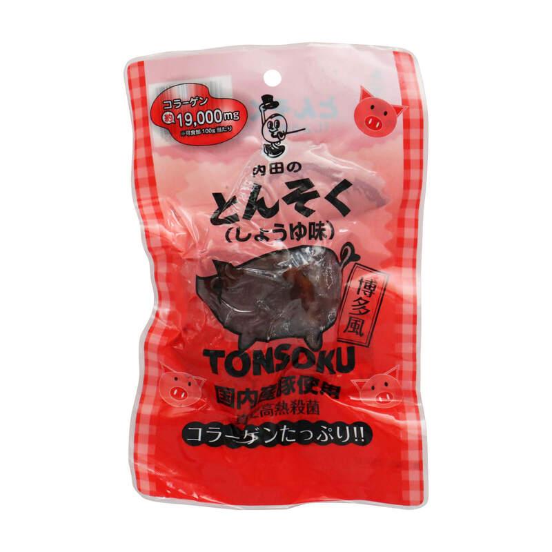 MAEDAYA 前田家 おつまみ 豚足 しょうゆ味 3パック 内田珍味食品 国産