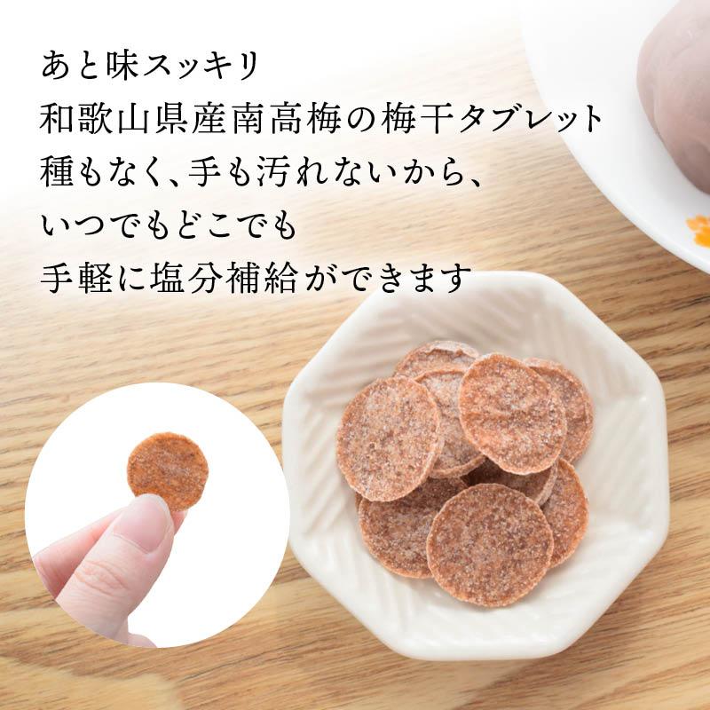 MAEDAYA 前田家 熱中症対策 梅干タブレット 50g 紀州産南高梅 梅と塩