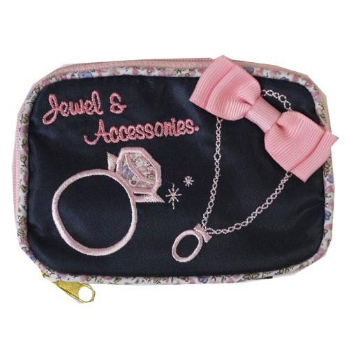 デュアルスタイル シルエットfleur アクセサリーポーチ : メッチェン