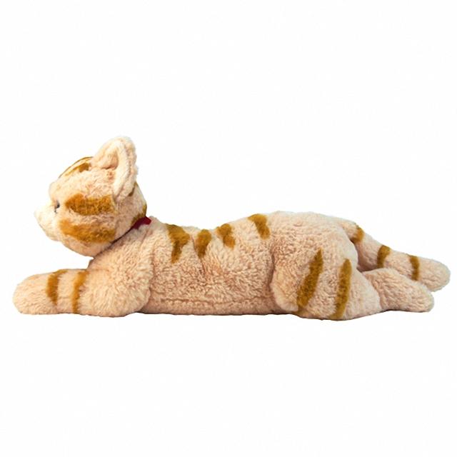 希少✩.*˚ひざねこ 茶トラちゃん Sunlemon（サンレモン） ひざねこ ブラウン Mサイズ ネコ リアル