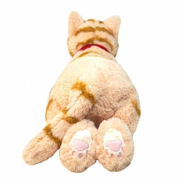 Sunlemon（サンレモン） ひざねこ ブラウン Mサイズ ネコ リアル