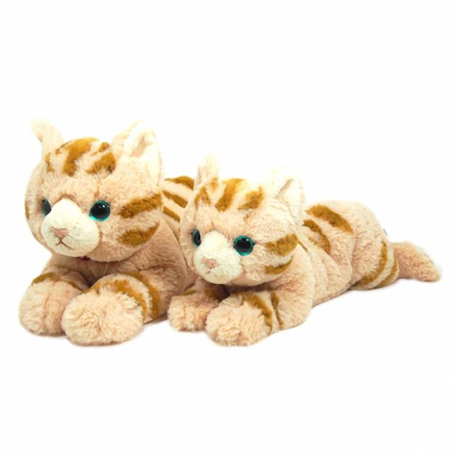 Sunlemon（サンレモン） ひざねこ ブラウン Mサイズ ネコ リアル