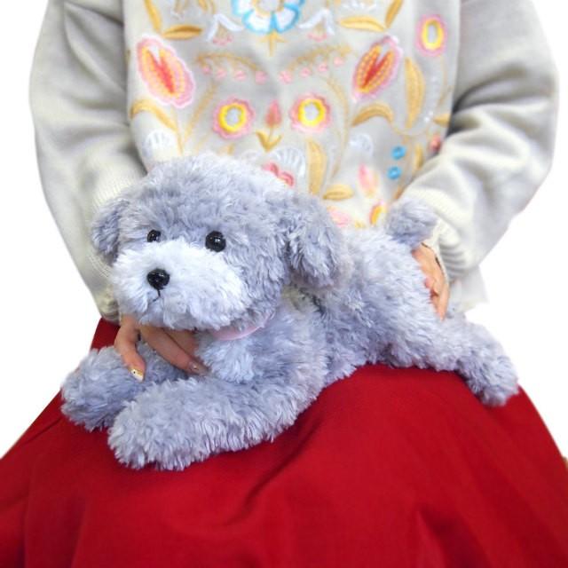 ふわふわモコモコ·͜·ᰔᩚひざわんこ トイプードル ひざわんこ トイプードル ブラウン 犬 ぬいぐるみ サンレモン : HONDA
