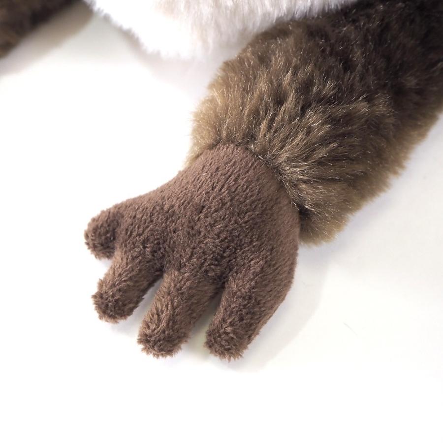 ひざかわうそ ブラウン カワウソ ぬいぐるみ リアルな癒し系 ひざ
