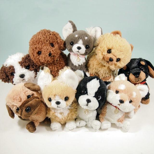 犬のぬいぐるみ PUPS! パプス トイプードル ベージュ