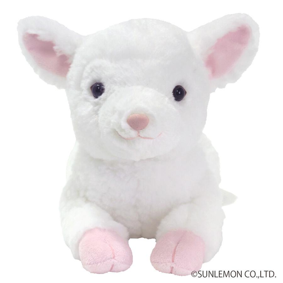 ひざひつじ ぬいぐるみ リアルな癒し系 もふもふ ひざシリーズ