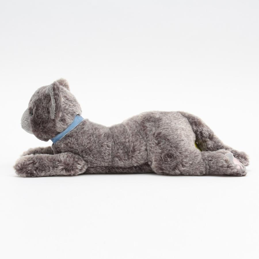 ひざねこ スコティッシュフォールドGY ロシアンブルーS ぬいぐるみ ひざねこ ロシアンブルー S ぬいぐるみ リアル ネコ 癒し系 もふもふ