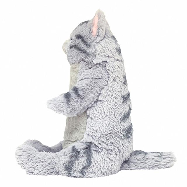 Sunlemon ひざねこ すやすや サバシロ 癒し系 リアル ネコ ぬいぐるみ