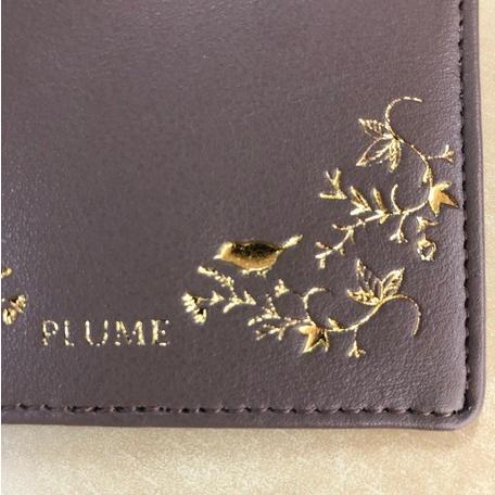 サニーサイド 小鳥箔押しがま口 折財布 : メッチェン洋品雑貨店 サニーサイド 小鳥箔押しがま口 折財布 : メッチェン洋品雑貨店