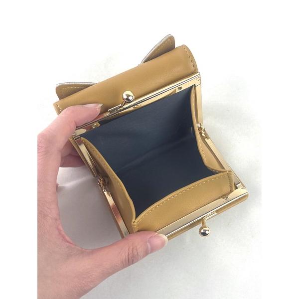 Sunny Side（サニーサイド） 柴犬がま口 三つ折財布 コンパクト ミニ