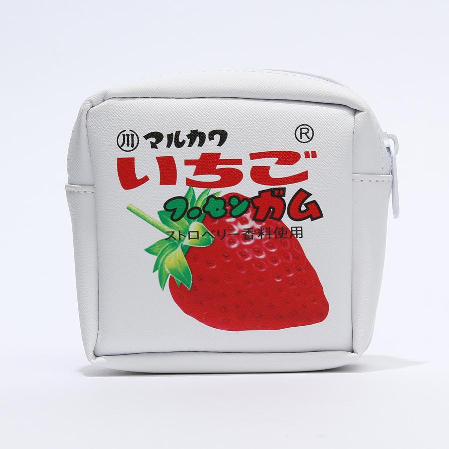 お菓子シリーズ お菓子ポーチ マルカワフーセンガム いちご スクエアポーチ Tf0771 メッチェン洋品雑貨店 通販 Yahoo ショッピング