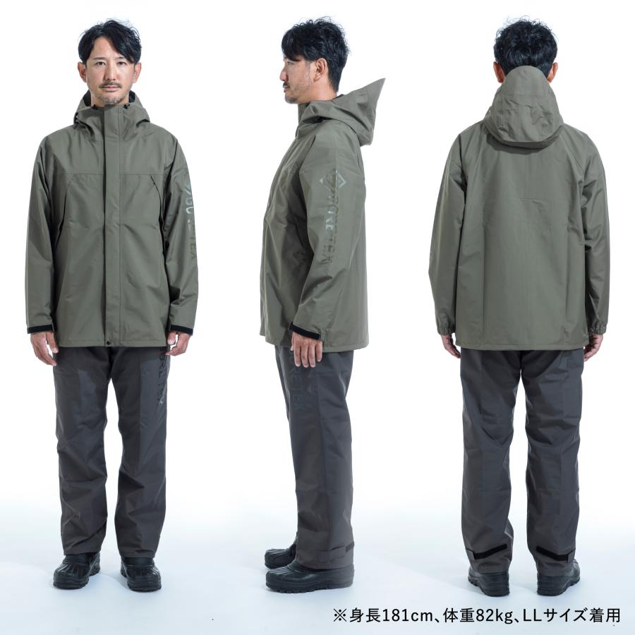 MG001 GORE 2L RAIN JACKET ゴアテックス レインジャケット  GORE-TEX レインウェア 防水 雨具｜maegaki｜03