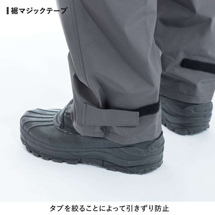 MG002 GORE 2L RAIN PANTS ゴアテックス レインパンツ GORE-TEX レインウェア 防水 雨具｜maegaki｜05