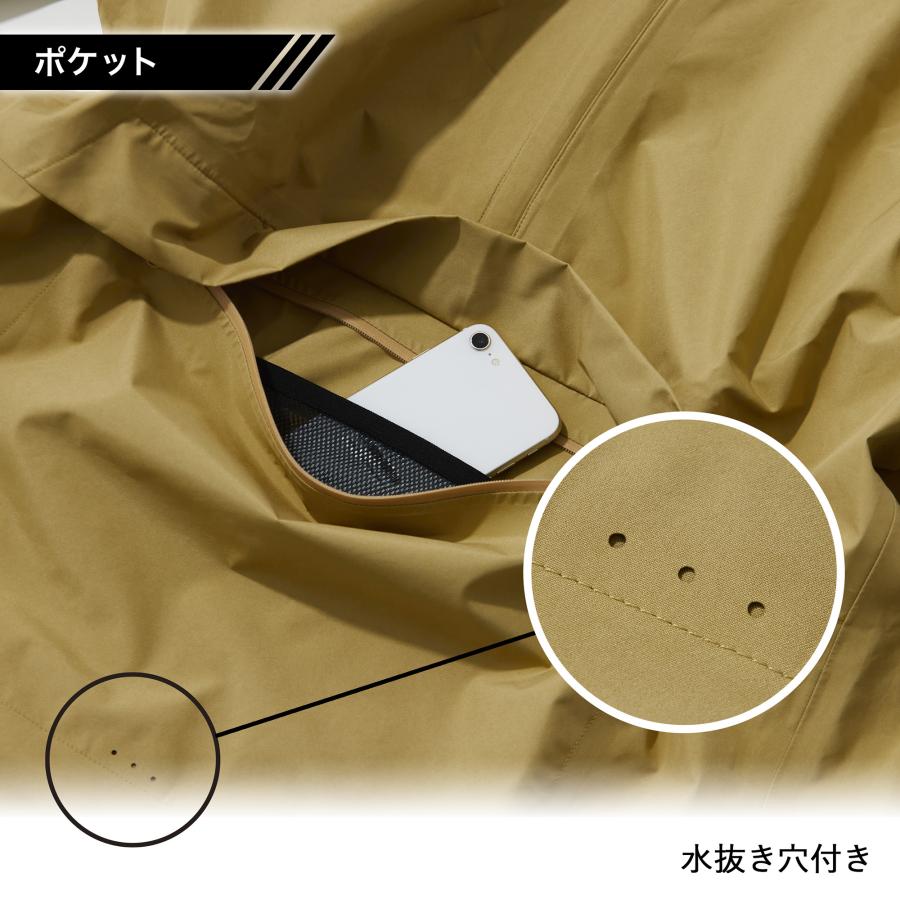 MAEGAKI MAEGAKI MG003 GORE PL RAIN JACKET ゴアテックス レイン
