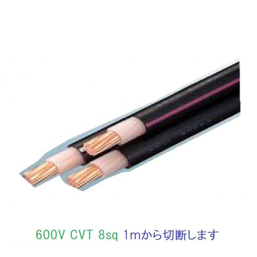 矢崎600Vケーブル CVT38sq 2023年製20M