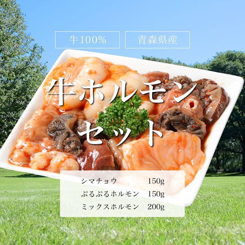 特製タレ漬け 国産牛ホルモンお試しセット(シマチョウ・ぷるぷる