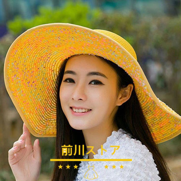 お試し価格 女優帽 帽子 つば広帽 ハット レディース カラバリ豊富 日よけ かわいい おしゃれ リボン 海 夏 エレガント 優雅 麦わら帽子 Biobio Coanil Cl