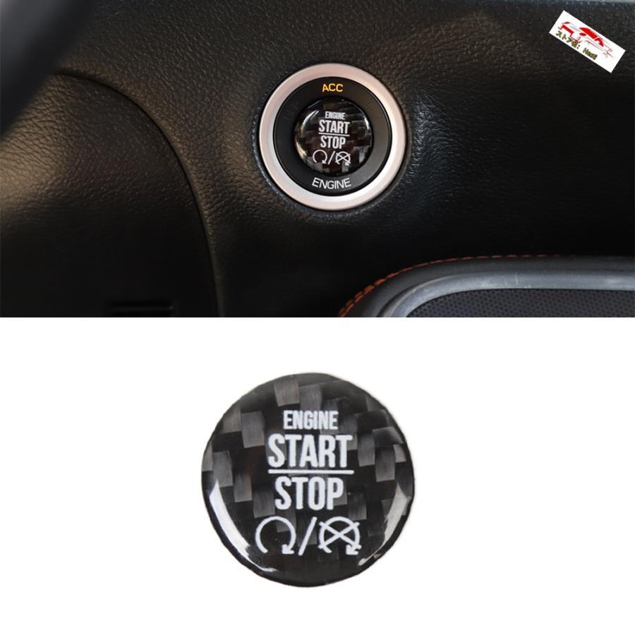 ダッジ チャレンジャー チャージャー RAM エンジン スタート ス ボタン カバー インテリア 内装 パーツ アクセサリー