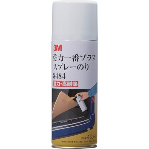 ３Ｍ 強力一番プラス・スプレーのり・８４８４・黄色・４３０ｍｌ 8484｜maeki