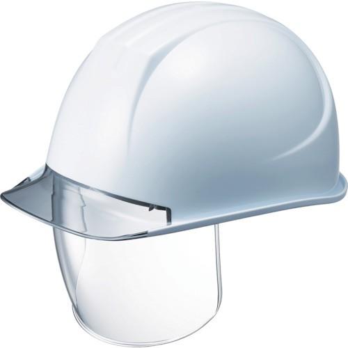 お買い得！！★その他建築、建設用★タニザワ 特大型ヘルメット・シールド面付・溝付・透明ひさし付 161VL2-SDC-V2-W3-J