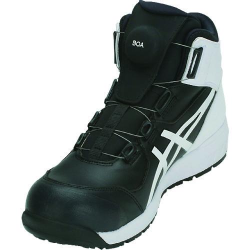 アシックス 安全靴 作業靴 ウィンジョブ CP304 BOA ブラック×ホワイト