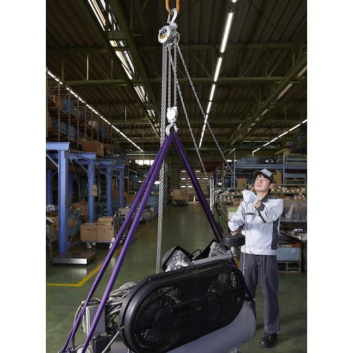 格安販売のキトー チェーンブロックＣＸ・定格荷重１ｔ・標準揚程２