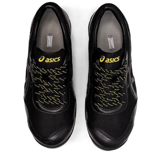 アシックス 静電気帯電防止靴・ウィンジョブＣＰ２１Ｅ・ブラック×ブラック・２２．５ｃｍ 1273A038.002-22.5｜maeki｜04