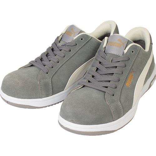 安全靴 PUMA 本革 64.203.0 セーフティ 靴 グレー 25.5㎝ 【公式通販】