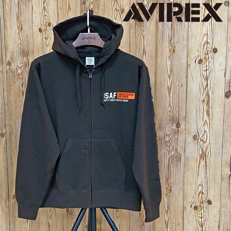AVIREX（アヴィレックス） SHEETING PATCHED ZIP PARKA FLYING TIGERS 