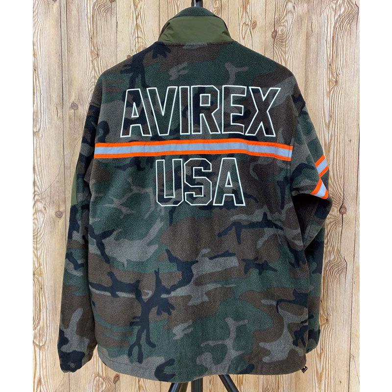 AVIREX（アヴィレックス） アビレックス リフレクトライン フリース 