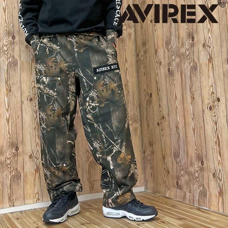 AVIREX（アヴィレックス） SWEAT PAINTER PANTS REAL TREE スウェット 