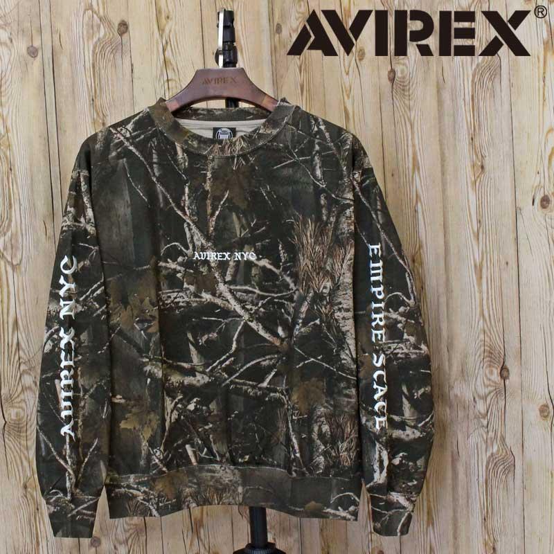 AVIREX（アヴィレックス） CREW NECK SWEAT 