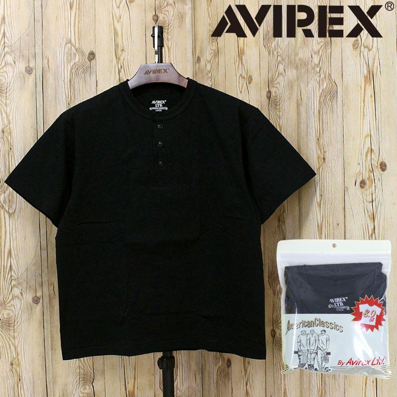 AVIREX（アヴィレックス） HENLEY NECK PACK T-SHIRT 783-5934019