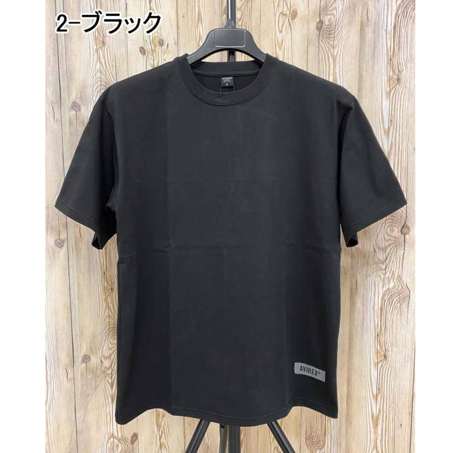AVIREX（アヴィレックス） バックロゴ ワイドシルエット 半袖 Tシャツ 