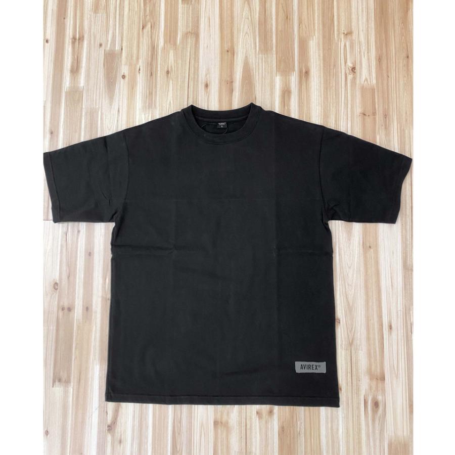 AVIREX（アヴィレックス） バックロゴ ワイドシルエット 半袖 Tシャツ 