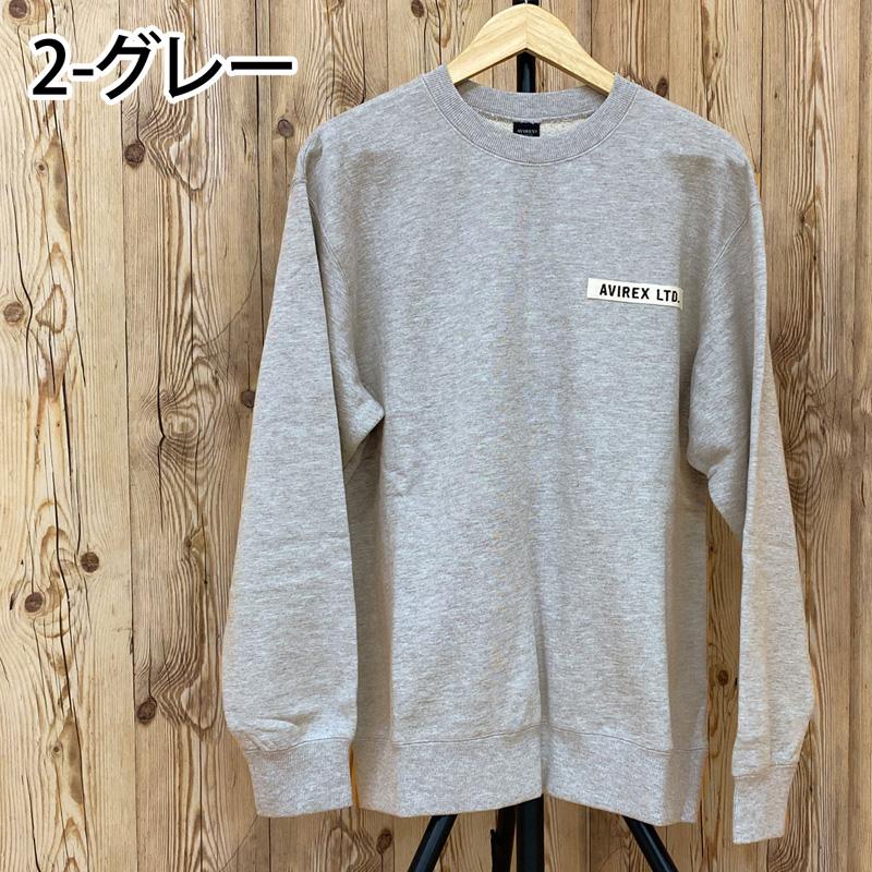 AVIREX アヴィレックス CP CREW NECK SWEAT SAIPAN スウェット トレーナー プルオーバー メンズ ブランド｜maestoso｜08