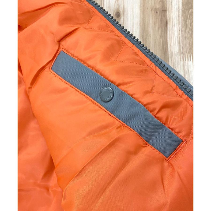 MA-1 フライトジャケット 黒 オレンジ内側 avirex AVIREX MA-1 フライトジャケット 黒 オレンジ内側