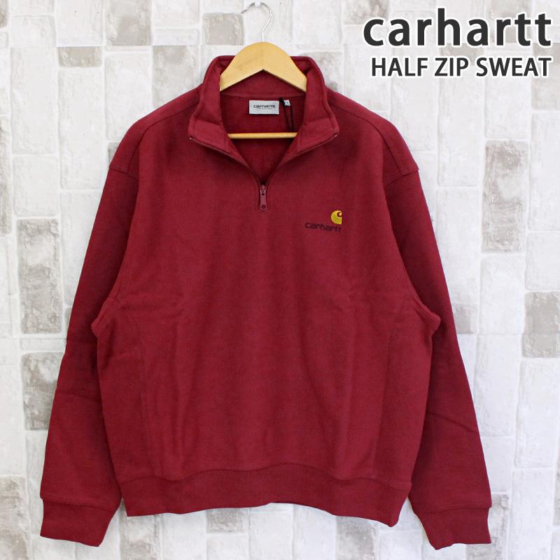 Carhartt（カーハート） WIP ハーフジップ アメリカンスクリプト