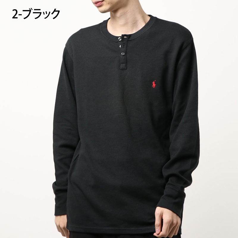 POLO RALPH LAUREN ポロ ラルフローレン サーマル ワッフル ヘンリーネック 長袖 Tシャツ｜maestoso｜03