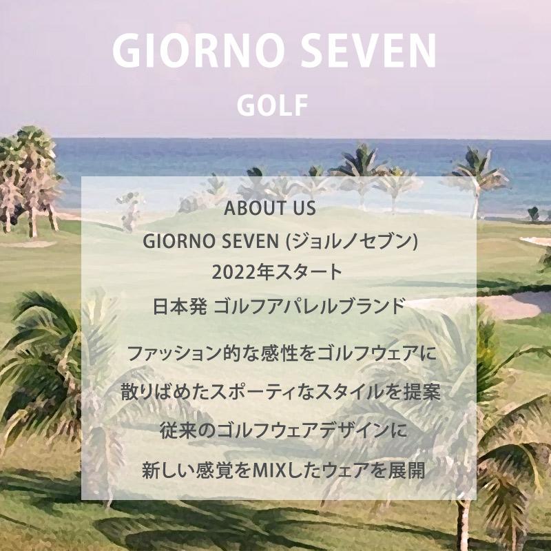 ゴルフパンツ メンズ ゴルフウェア GIORNO SEVEN ジョルノセブン ストレッチ ジャージ センターシーム 裾カラーリブ サイドライン ウエストゴム 秋冬 春夏｜maestoso｜06