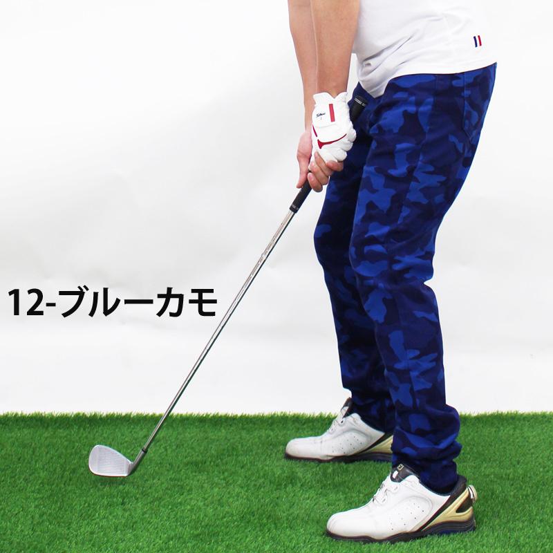 ゴルフパンツ メンズ ゴルフウェア ストレッチ スキニーパンツ