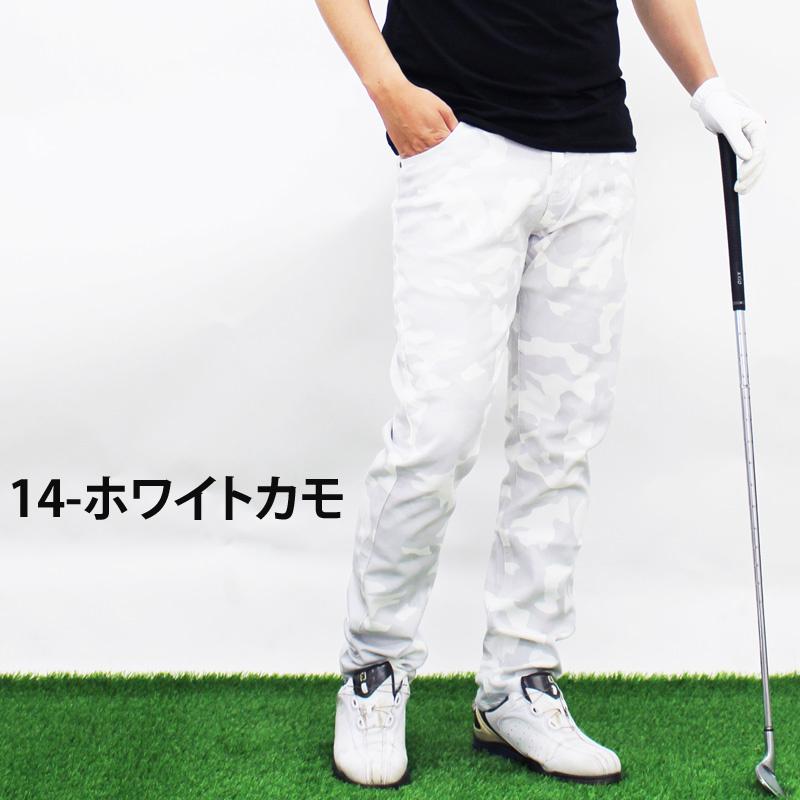 ゴルフパンツ メンズ ゴルフウェア ストレッチ スキニーパンツ