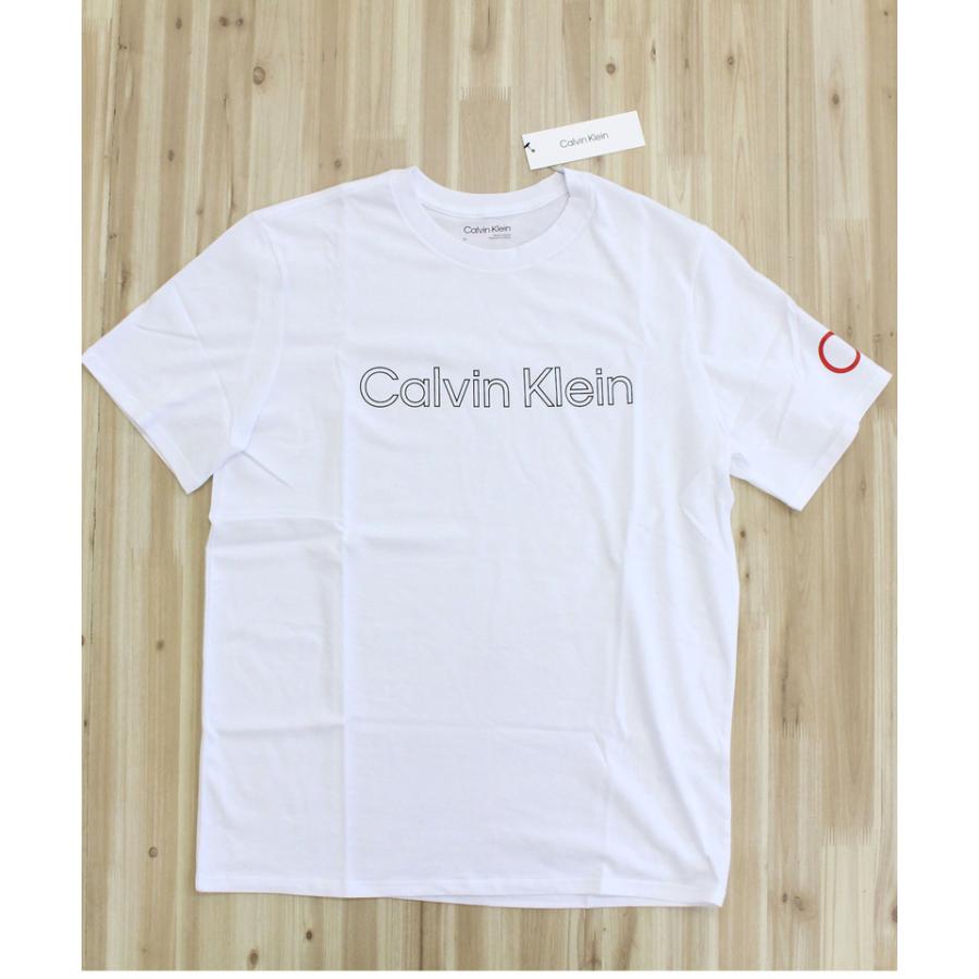 Calvin Klein カルバンクライン CK トラベリングロゴ クルーネック 半袖Tシャツ ss traveling logo crewneck tee メンズ ブランド｜maestoso｜07