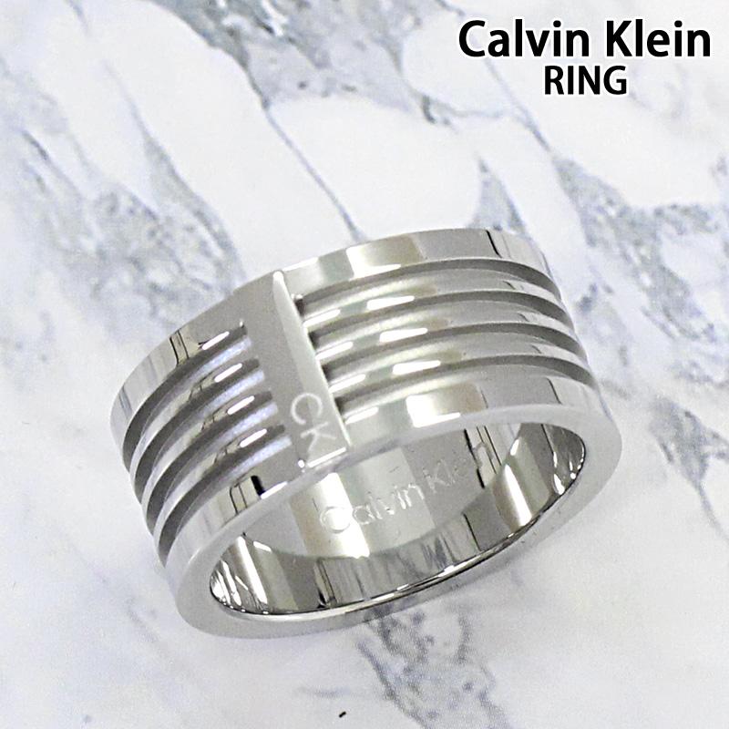 Calvin Klein（カルバン・クライン） CK サーキットステンレスリング 