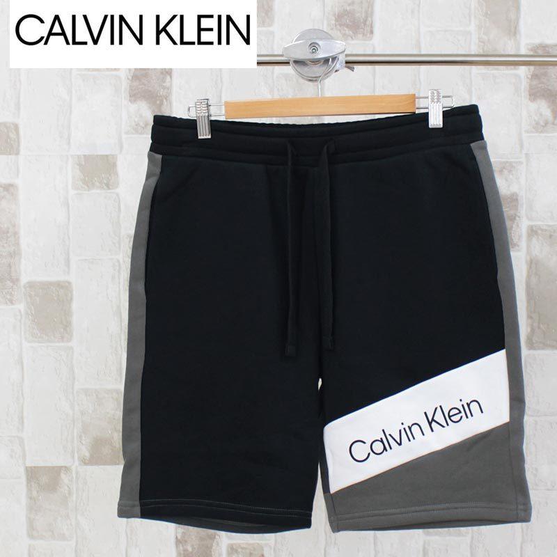 Calvin Klein（カルバン・クライン） CK ロゴデザインスウェットハーフ