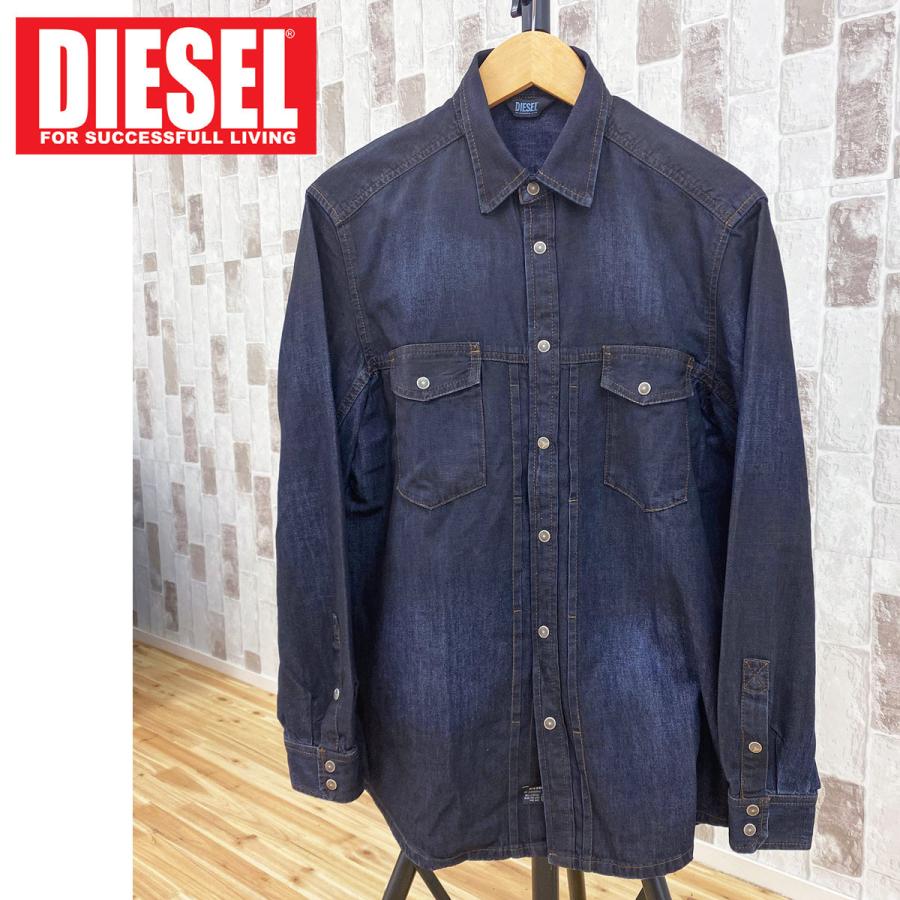 Diesel ディーゼル デニムシャツ ユーズド加工 長袖 D Bandy B メンズ ブランド Ds 111 Maestoso Maestoso 通販 Yahoo ショッピング
