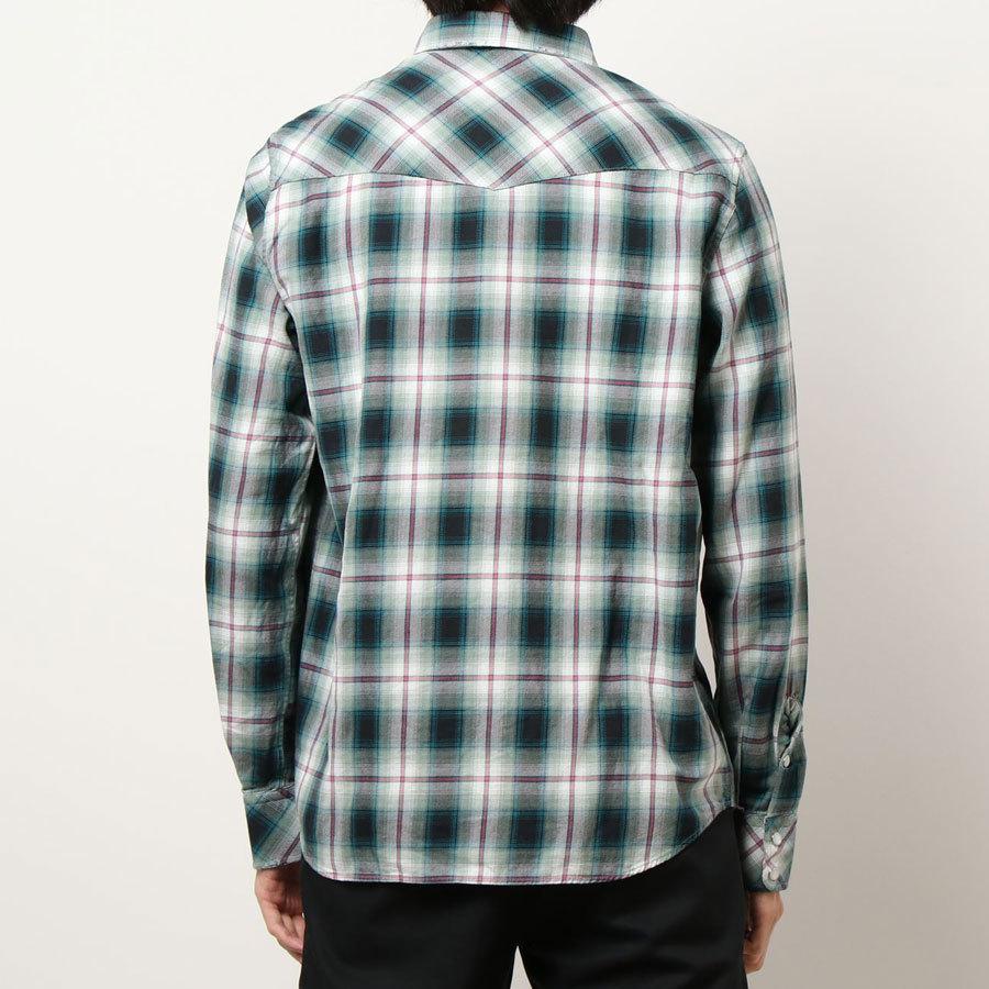 DIESEL（ディーゼル） オンブレーチェックシャツ ウエスタン「S-EAST