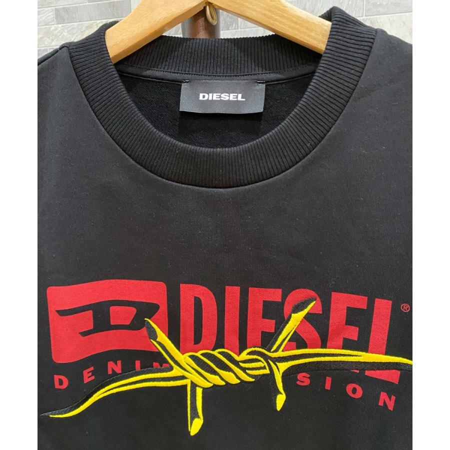 <DIESEL> ディーゼル ロゴ刺繍スウェット・トレーナー 楽天市場】送料無料 DIESEL ディーゼル トレーナー メンズ ロゴ刺繍