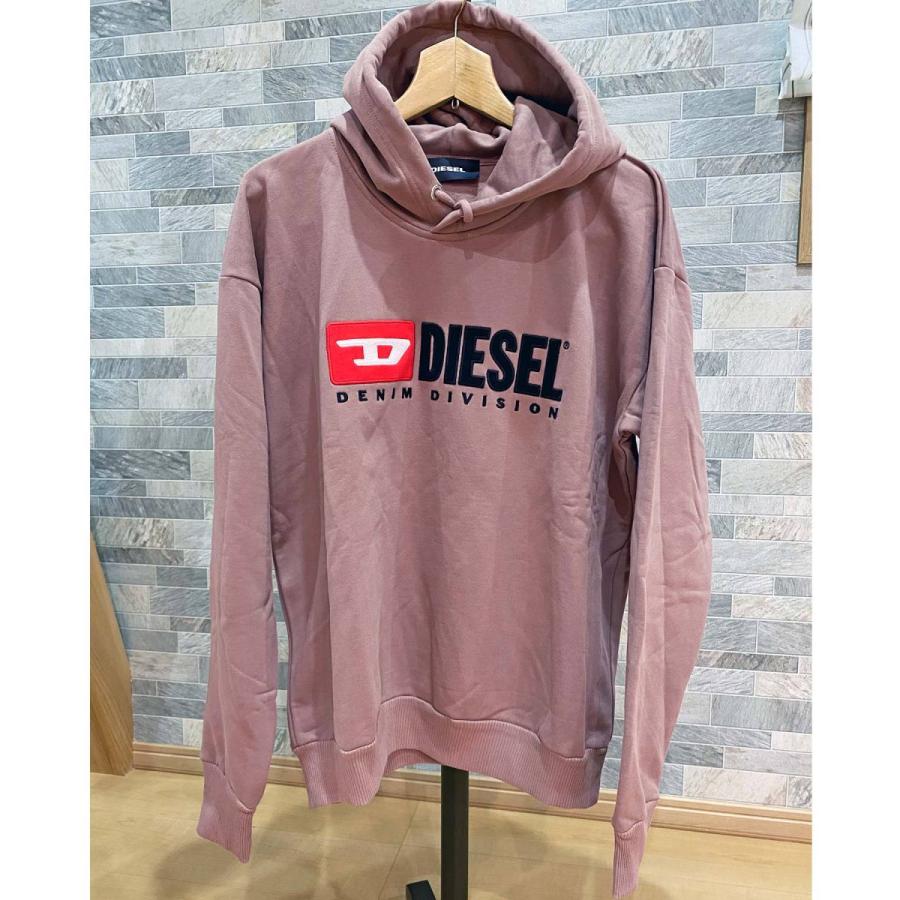 DIESEL（ディーゼル） ワッペンロゴ刺繍 スウェット プルオーバー