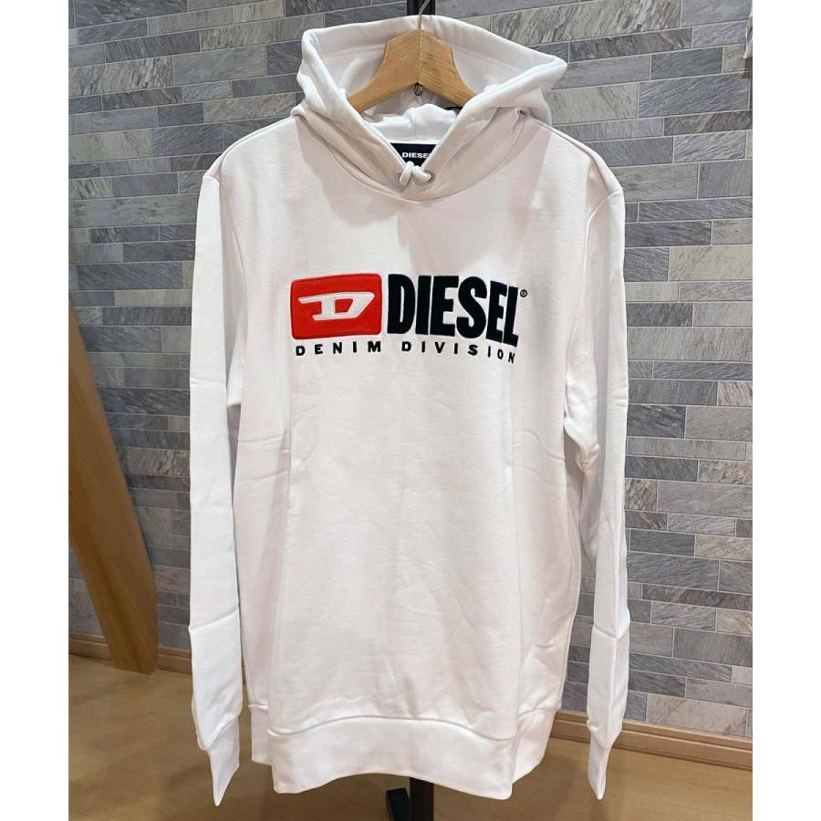 DIESEL（ディーゼル） ワッペンロゴ刺繍 スウェット プルオーバー